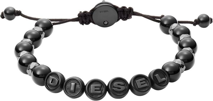 Diesel Beads (16.50 cm, Edelstahl, Farbstein/Farbstein)