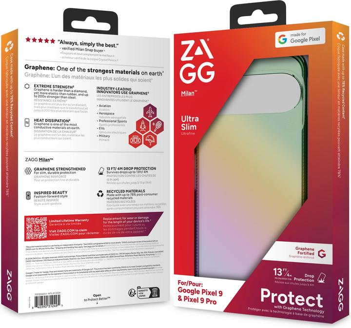 Image du produit Zagg Milan Snap (Google Pixel 9, Google Pixel 9 Pro Fold)