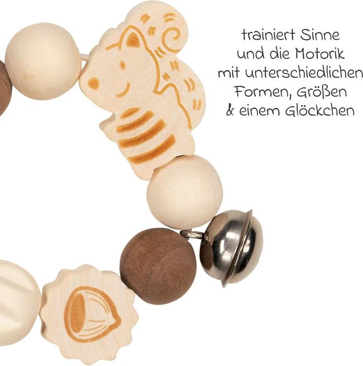 Produktbild Goki Greifling Elastik Eichhörnchen