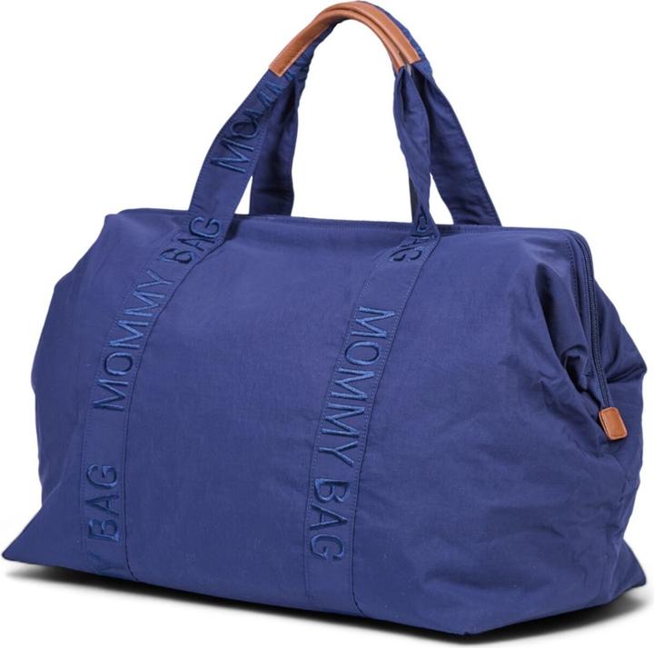 Actual product image Childhome Mommy Bag Signature Urban blau marine