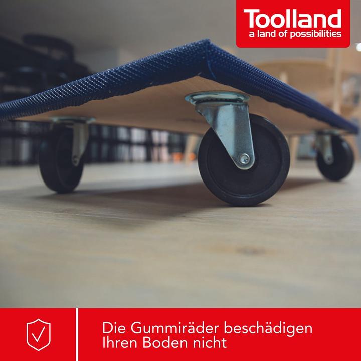 Image du produit Velleman FURNITURE MOVER - RECTANGULAR - 650 x 400 mm - MAX. LOAD 400 kg (400 kg)