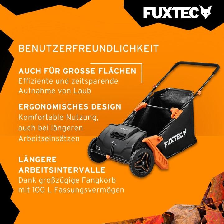 Actual product image Fuxtec Laubsammler FX-LS52