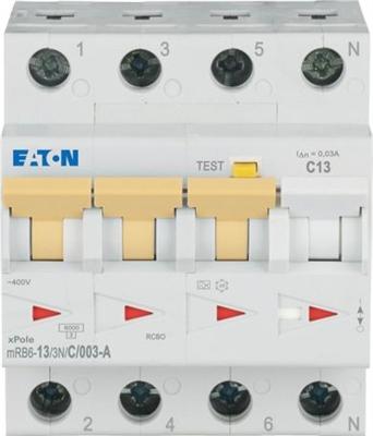 Produktbild Eaton MOE mRB6-13/3N/C/003-A Fi/LS-Schalter 13A C-Char 30mA