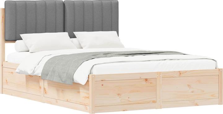 Image du produit vidaXL Holzbett (140 x 190 cm)