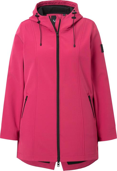 Produktbild Ulla Popken HYPRAR Long-Softshelljacke, wasserabweisend, A-Linie (50, 52)