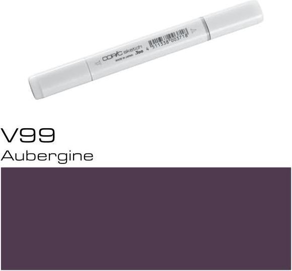 Image du produit Copic Sketch type V - 99 (V99 - Aubergine, 1 x)