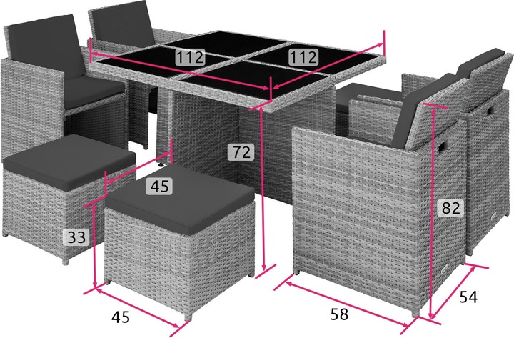 Produktbild tectake Manhattan