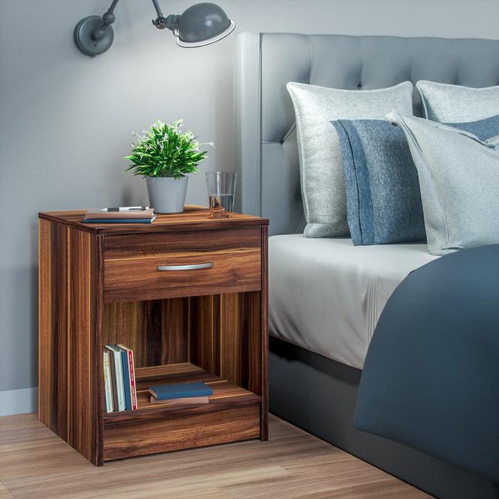 Actual product image Casaria Nightstand (50 x 40 x 35 cm)