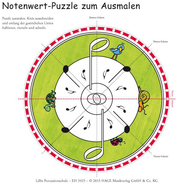 Produktbild Lillis Percussionschule mit CD (Deutsch, Barbara Hintermeier, Birgit Baude, Helmut Hage, 2015)
