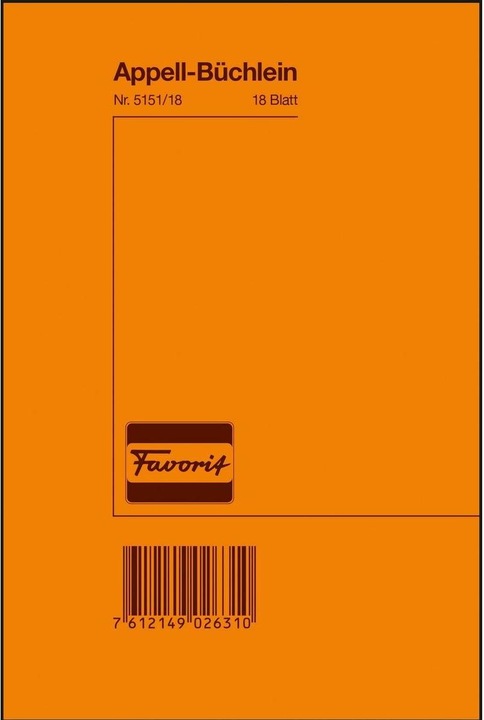 Image du produit Favorit Brochure d'appel (18 x)