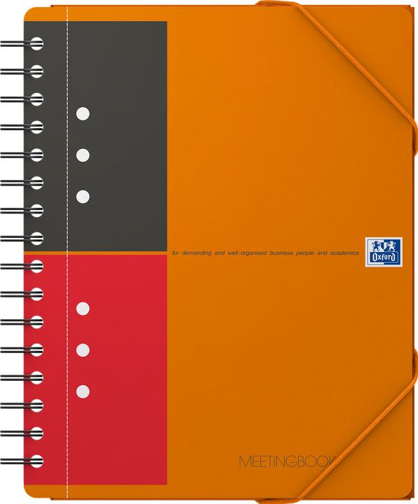 Actual product image Oxford Meetingbook (A5+, Lined, Soft cover)