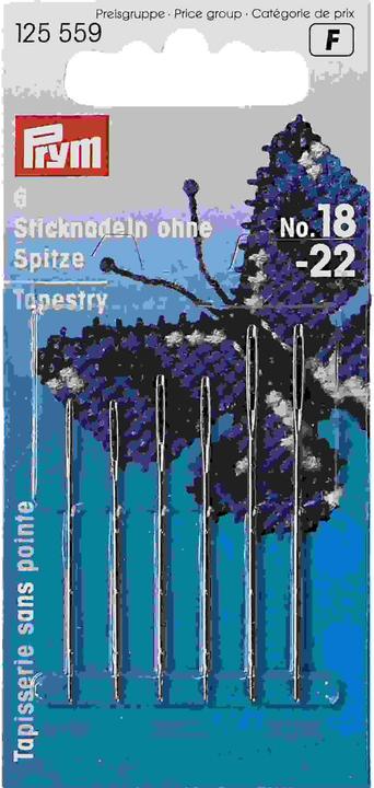 Actual product image Prym Embroidery needles without point