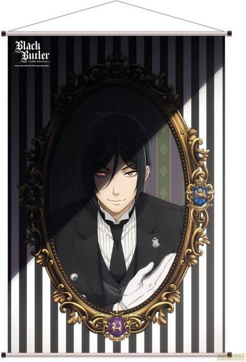 Actual product image Sakami Black Butler wall roll Sebastian Season 4 60 x 90 cm (60 x 90 cm)