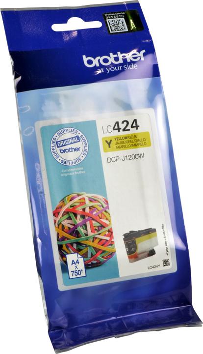 Produktbild Brother LC424Y INK FOR MINI19 BIZ-SL (Y)