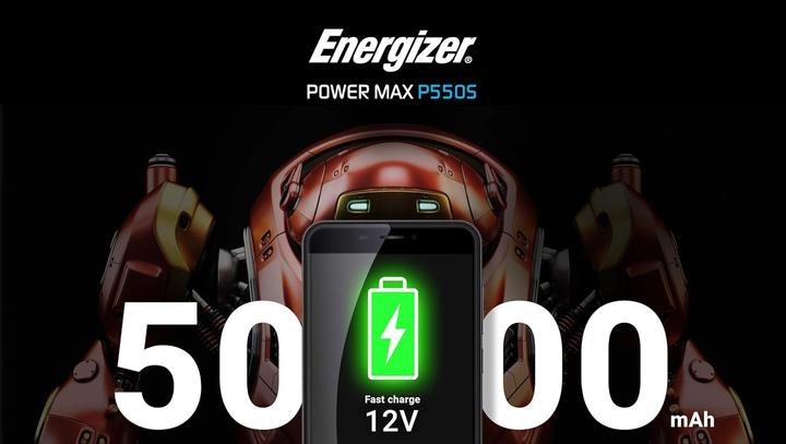 Image du produit Energizer POWER MAX P550S (16 Go, Noir, 5.51", Double SIM, 4G)