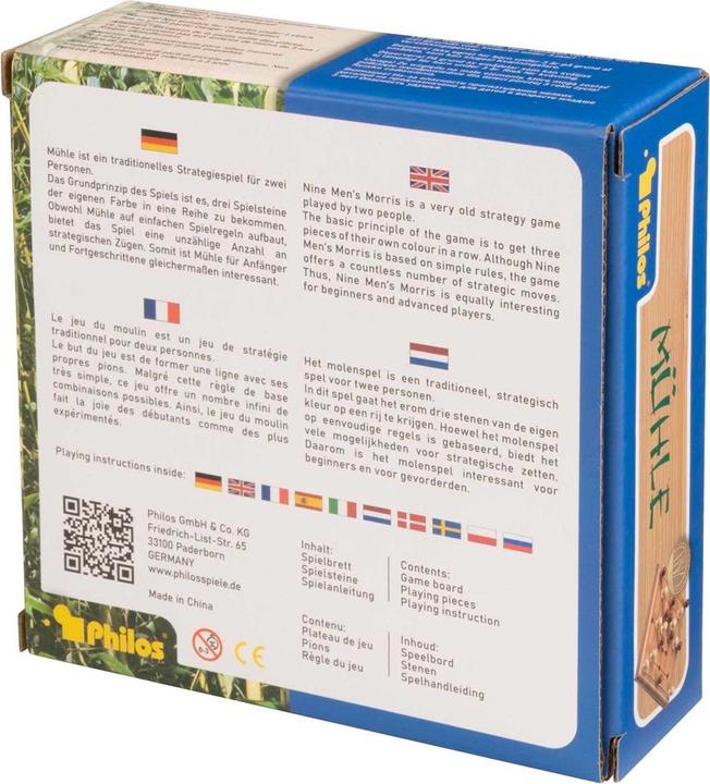 Actual product image Philos Mill - Mini Game (German, Swedish, 2 Players)