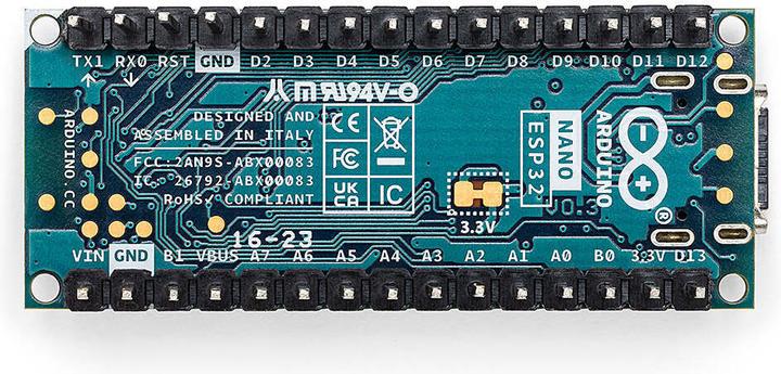 Image du produit Arduino ABX00083 Carte Nano ESP32 avec en-têtes Nano