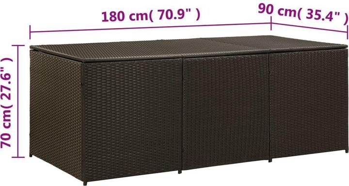 Actual product image vidaXL Gartenbox