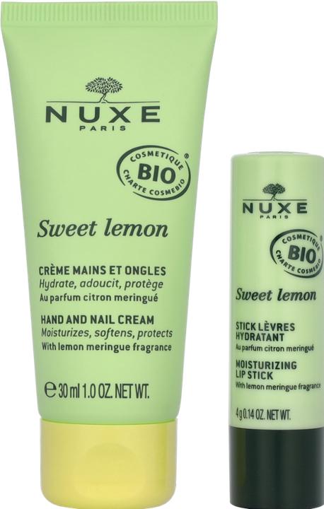Produktbild Nuxe Sweet Lemon Pflege-Duo für Hände und Lippen (30 ml)