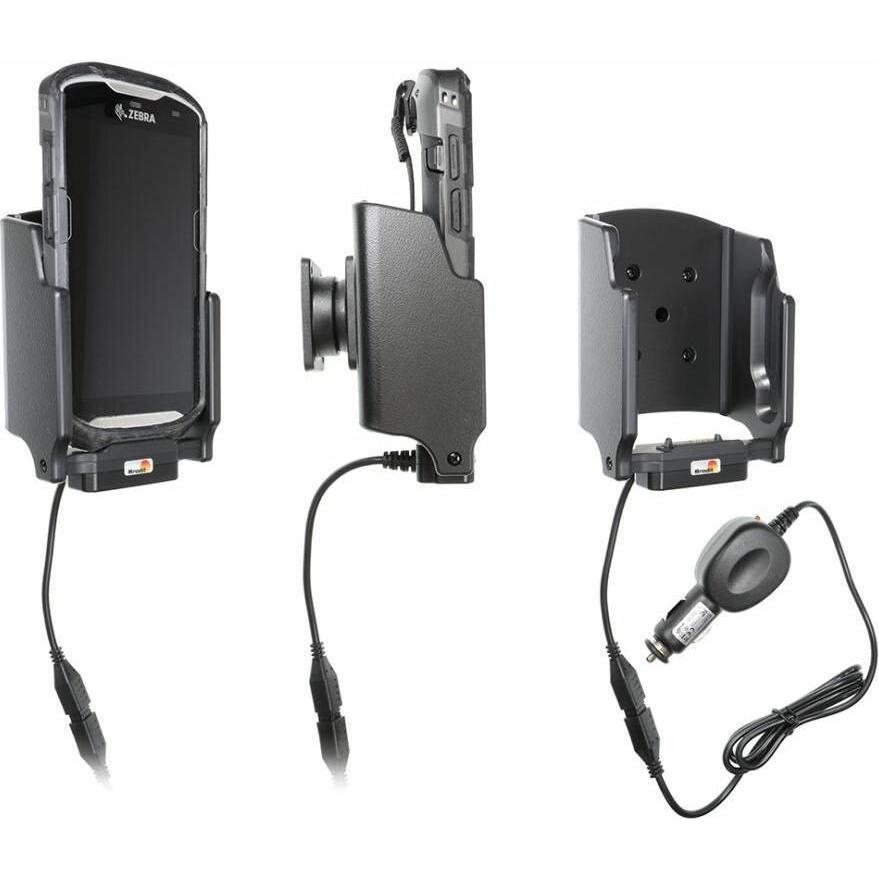 Brodit 512926 - Tragbarer Rechner - Aktive Halterung - Auto - Schwarz, Barcode-Scanner Zubehör