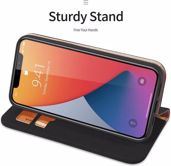 Produktbild Dux Ducis Wish Series Leder Hülle (Apple iPhone 12, Apple iPhone 12 Pro)