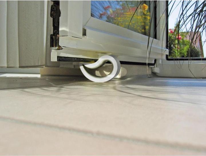 Actual product image Stoppy Door Lock 10 x 5.5 x 2 cm, White