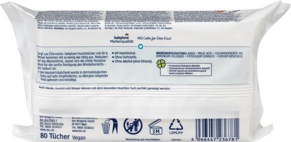 Actual product image dm babylove Wet wipes (320 Piece)