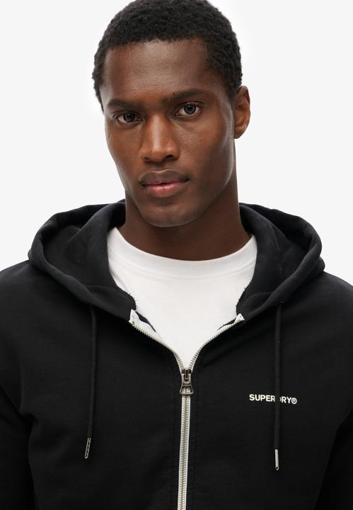 Image du produit Superdry Sweatshirt à capuche zippé uni (XL)