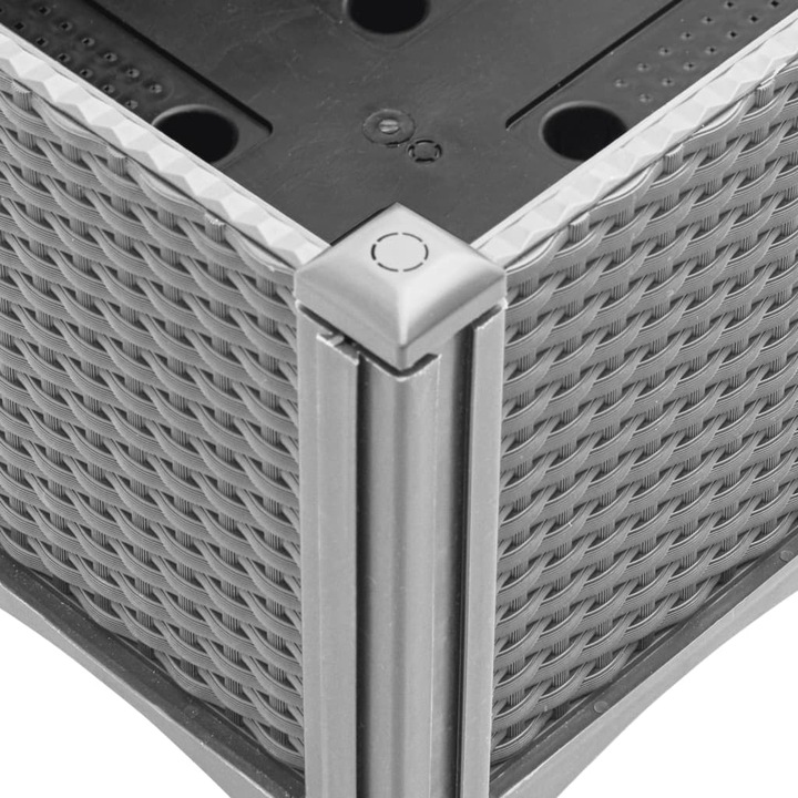 Actual product image VidaXL Planter with trellis PP