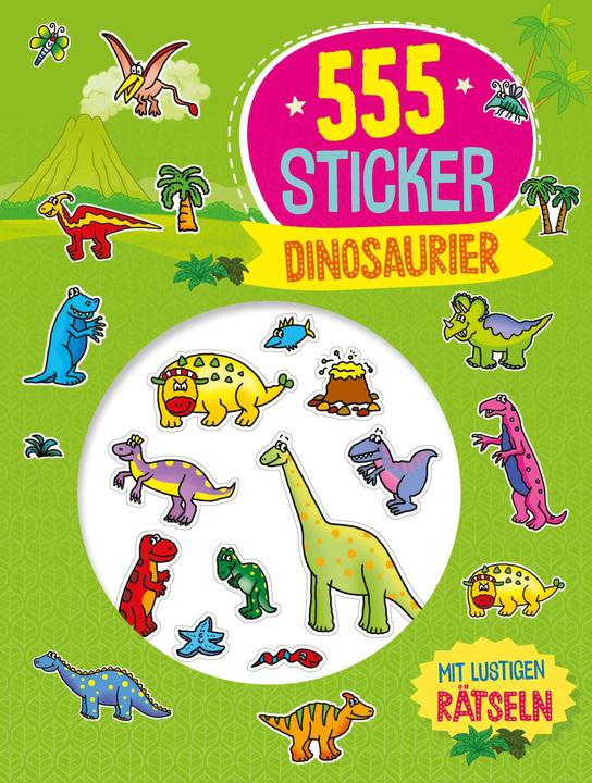 Produktbild 555 Sticker Dinosaurier