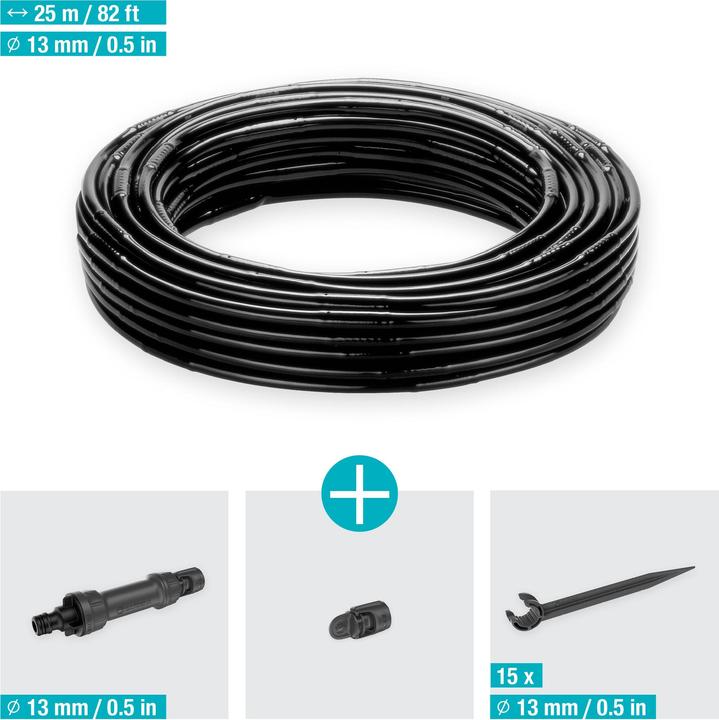 Actual product image Gardena Micro-Drip-System Set Hedge/Shrubs 25m (Drip irrigation set)
