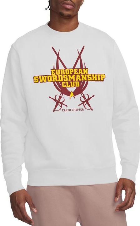 Actual product image Unisex Adult Swordsmanship Club Sweatshirt (XL)