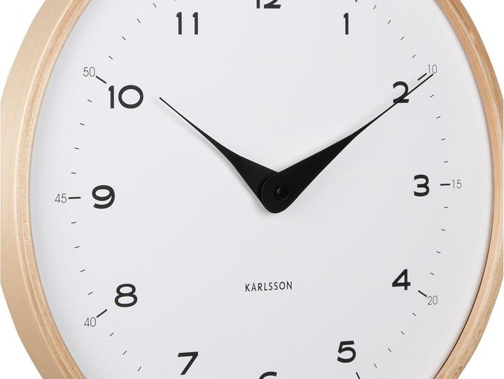Produktbild Karlsson Wanduhr Osado Dome 30 cm, Weiss (30 cm)