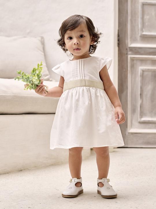 Actual product image Vertbaudet Mädchen Baby Festkleid mit Schleife hinten (68)