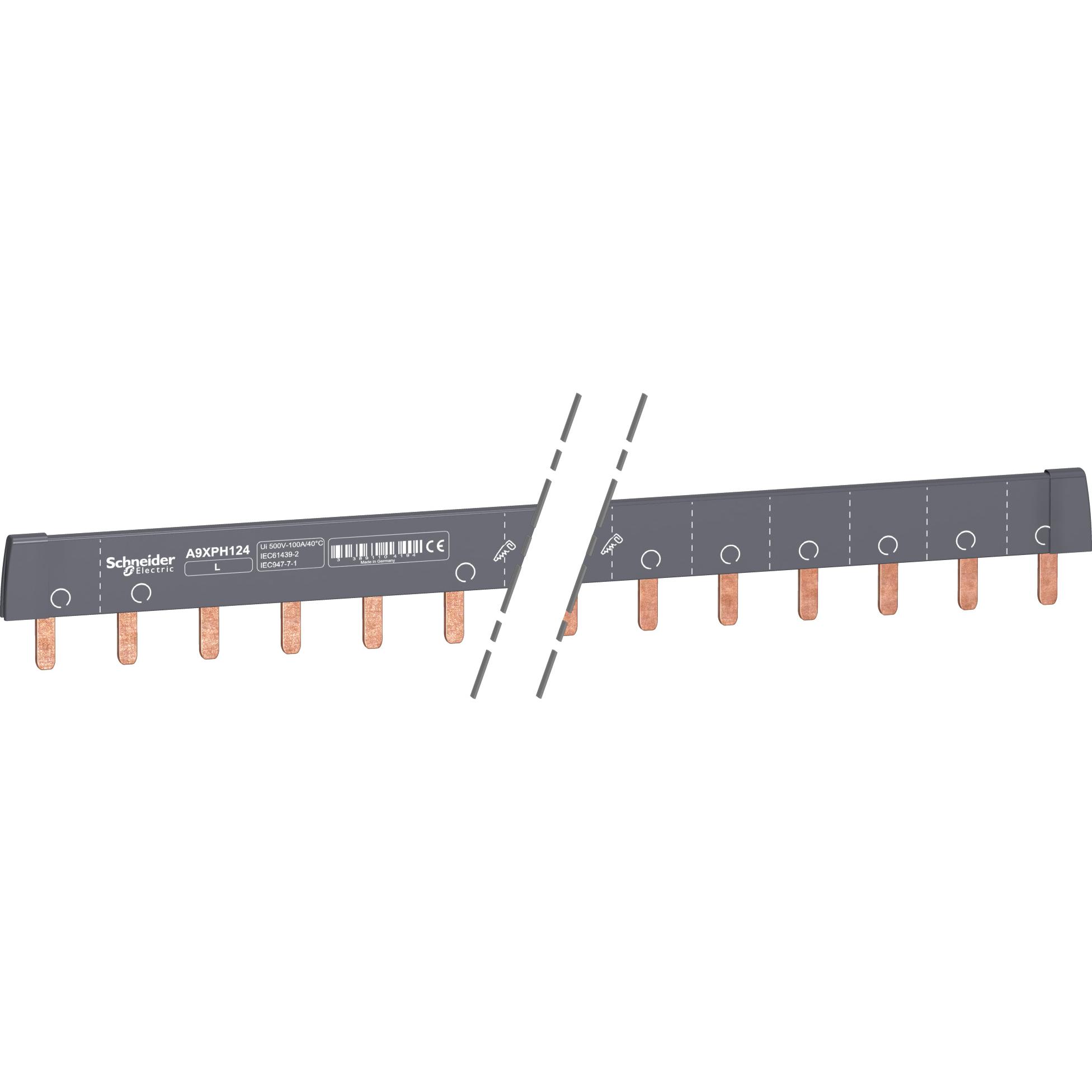 Thumbnail - Schneider Electric Acti9 Cutable Comb Busbar 1P 100A 24 Mod, Automatisierung