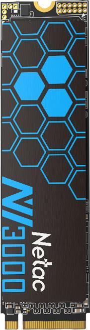 Produktbild Netac 2TB NV3000 M.2 NVMe SSD, M.2 2280, PCIe3, 3D TLC NAND, R/W 3300/2900 MB/s, 320K/280K IOPS (2000 GB, M.2 2280)