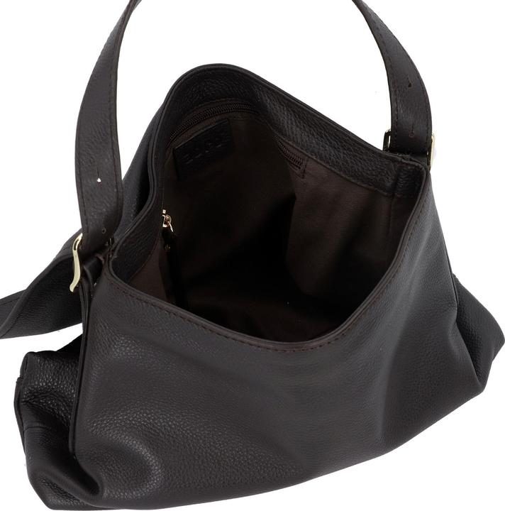 Actual product image Abro Carina Schultertasche Leder 26 cm
