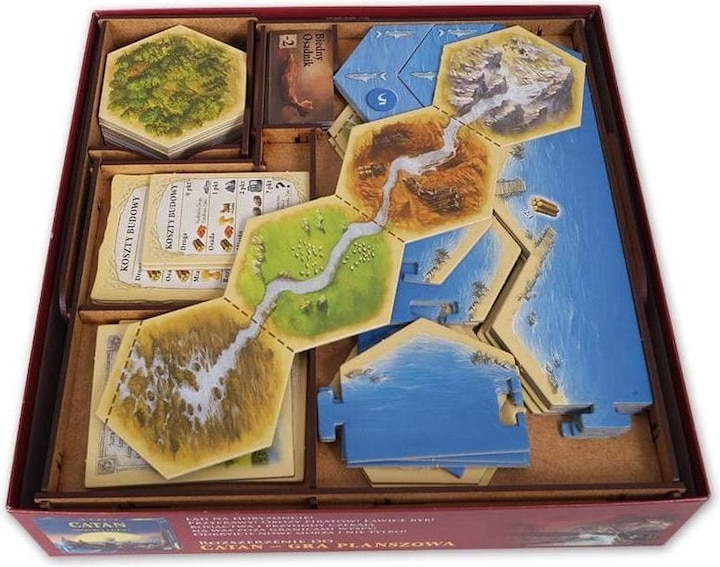 Actual product image E-Raptor ERA19247 - Insert: Catan + Traders & Barbarians + 5-6 Players Expansions (English)