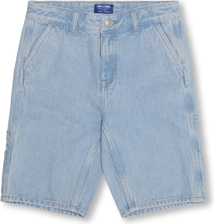 Actual product image Only & Sons Junior OSJEDGE Mittlere Taille Gerade geschnitten Shorts Jeans-Shorts (164)