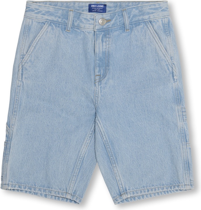 Produktbild Only & Sons Junior OSJEDGE Mittlere Taille Gerade geschnitten Shorts Jeans-Shorts (134)