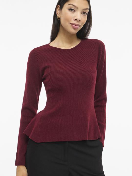 Produktbild Vila VIMABLE Peplum Strickpullover (XXL)