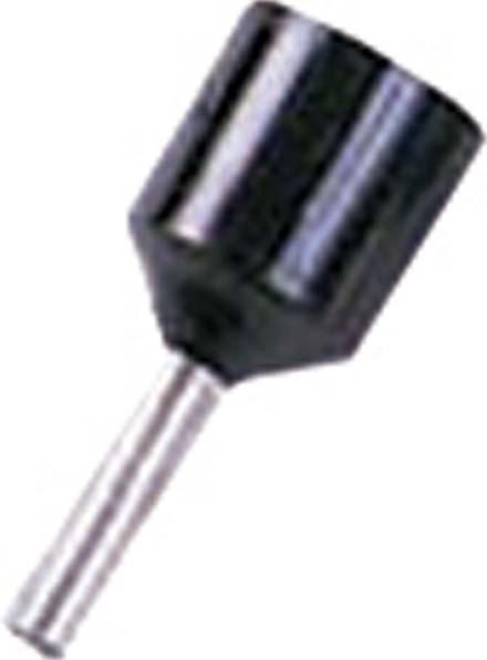 Produktbild Intercable Aderendhülse ICIAE158K kurzschlusssicher 1,5qmm 8mm schwarz