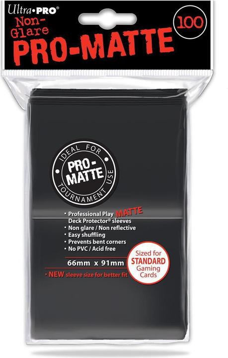 Ultra Pro Black PRO Mat Standard