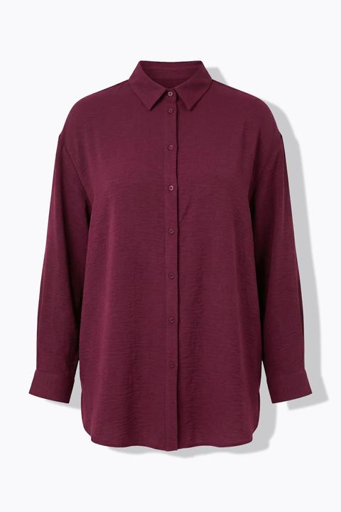 Produktbild Studio Untold Hemdbluse, oversized, Krepp, Langarm (58, 60)