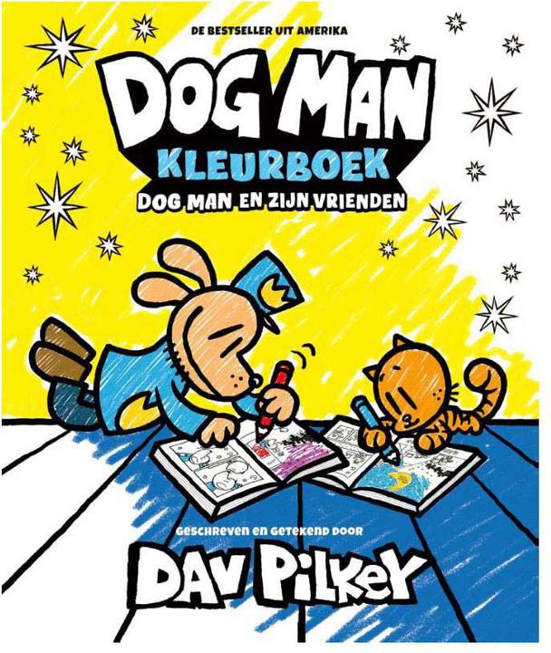 Produktbild Malbuch mit Hund und Mann