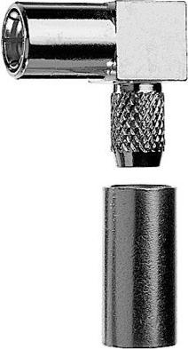 Telegärtner Connecteur SMB femelle, coudé 50 Ohms J01161A0661 1 pc.
