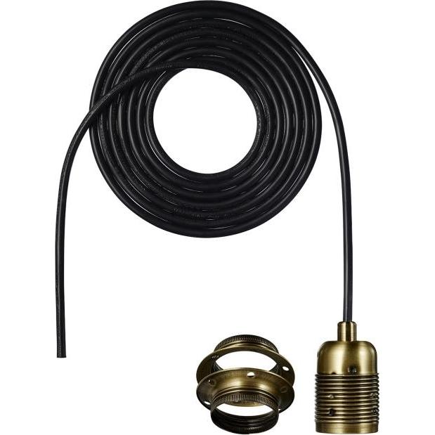 Nielsen Light, Pendelleuchte, P5 Fatningssaet Messing Antik