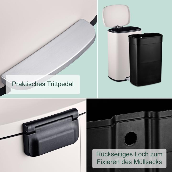 Produktbild Relaxdays Mülleimer (50 l)