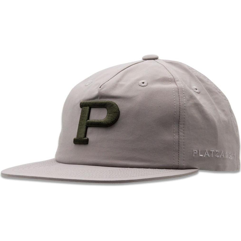Platzangst, Cap, P Snapback Beige, Schwarz, Grau