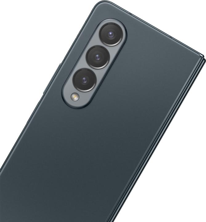 Produktbild Cazy Kamera Schutzfolie Kompatibel mit Samsung Galaxy Z Fold4 Kamera Schutzglas - 2 Stück (2 Stück, Samsung Galaxy Z Fold4)